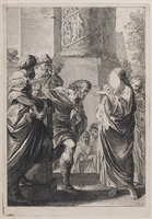 KG 11273
<br/>
Roeping van Mattheus
<br/>
<em>Picart, Bernard (1673-1733)</em>